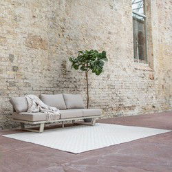 Buitenkleed Crotch Ivoorwit Interieur05 Wit,Creme - Polypropyleen - 200 x 290 cm - (L)