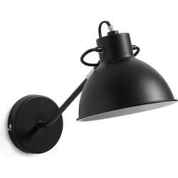 Kave Home - Offelis wandlamp zwart