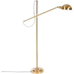 Staande lamp Luca goud 146cm