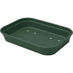 3 stuks - Bloempot Green basics kweektray m blad groen - elho