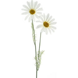 Daisy Cordoba spray white 56 cm kunstbloem