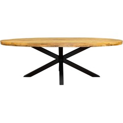 Eetkamertafel Denver | Ovaal | Mangohout | 240 cm