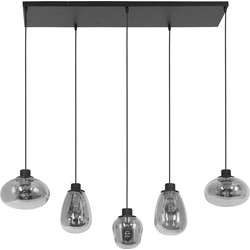 Steinhauer hanglamp Reflexion - zwart - metaal - 3078ZW