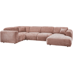 WOOOD Cloud Hoekbank Links - Chenille - Taupe - 80x345x198 cm