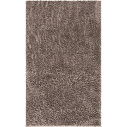 Safavieh Shaggy Indoor Woven Area Rug, August Shag Collection, AUG900, in Taupe, 122 X 183 cm