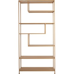 Light&living Kast open 100x35x203 cm YLAYA beige