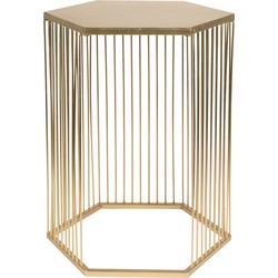 ZUIVER Side Table Queenbee Gold