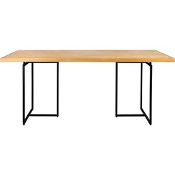 Dutchbone Class Eettafel Rond 220X90 cm Eikenhout