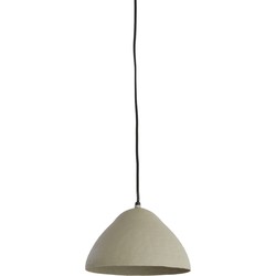 Light&living Hanglamp Ø25x15 cm ELIMO mat licht grijs