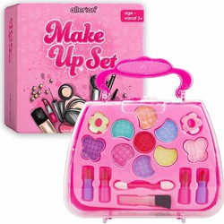 Allerion Make Up Koffer Meisjes - Voor Kinderen - Uitgebreide Set in Beautycase - Brievenbus Pakketje