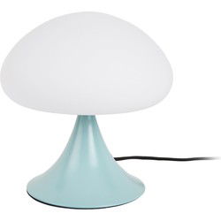 Tafellamp Hongo - Mistig blauw - Ø20cm
