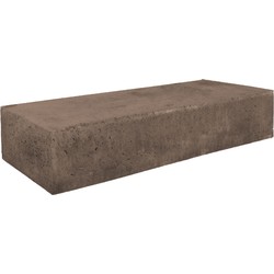 Traptrede Massief Taupe 100 x 37 x 15 cm