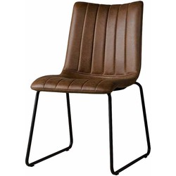 SIDD Bunol sidechair - Savannah dark brown 1078-03