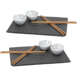 7-Delige sushi set voor 4x personen - Serveerplanken