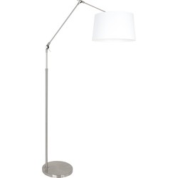 Verstelbare staande lamp Steinhauer Prestige Chic Zwart