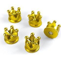 Trendform Magneten Kroon - set van 5 - goud