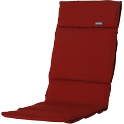 Kussen fiber de luxe Rib red