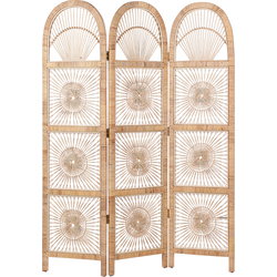 POMEZIA - Kamerscherm - Naturel - Rotan