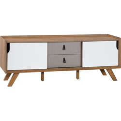 ACTON  - TV-meubel - Lichte houtkleur - MDF