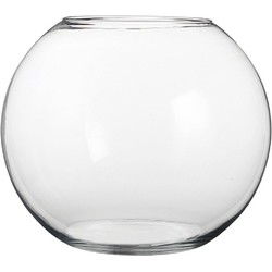 Mica Decorations Bolvaas/komvaas - glas - vissenkom - H40 cm - Vazen