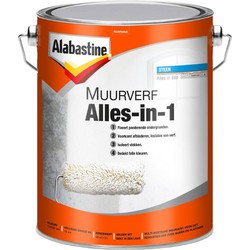 Muurverf alles in 1 5l