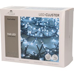 Anna's Collection Clusterverlichting - wit - 768 leds - 450 cm - Kerstverlichting kerstboom