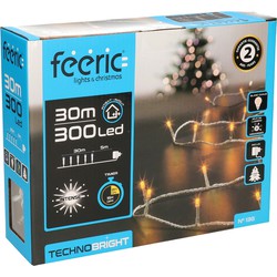 Feeric lights kerstverlichting - warm wit - 30 m - 300 leds - Kerstverlichting kerstboom