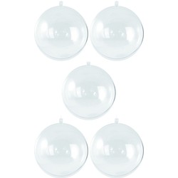 25x Kerstballen om te vullen 7 cm - Kerstbal