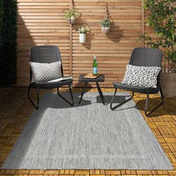 Capri Buitenkleed Indoor & Outdoor Grijs - 240 X 340 CM