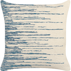 RIVINA  - Sierkussen - Beige - 45 x 45 cm - Katoen