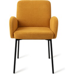 Home Concept Eetkamerstoel Moulton - Yellow