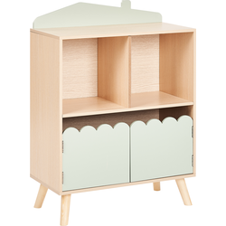 LACKEY - Boekenkast 1 laag - Lichthout - MDF