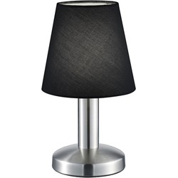 Moderne Tafellamp Mats - Metaal - Grijs