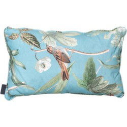 Sierkussen ca. 30x50 cm Grasse aqua natural outdoor finishing Madison