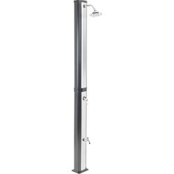 Beliani TOPOCALMA - Buitendouche-Zwart-PVC