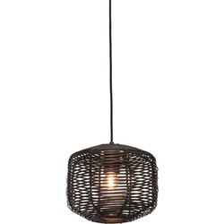 Hanglamp Tanami - Rotan Zwart - Ø25cm