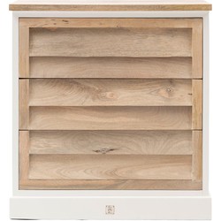 Riviera Maison Ladekast Hout - Pacifica Chest of Drawers Large - Wit 