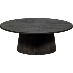 WOOOD Maan Salontafel - MDF - Donkerbruin - 35x100x100