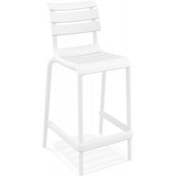 Halfhoge snackkruk NOBU MINI 52x55x95 cm Wit