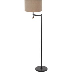 Steinhauer vloerlamp Stang - zwart - metaal - 7179ZW