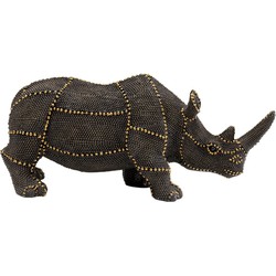 Decofiguur Rhino Rivets Pearls 26cm