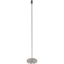 Mexlite vloerlamp Noor - staal - staal - 25 cm - E27 fitting - 3403ST