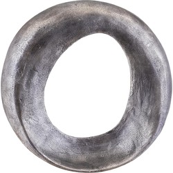 PTMD Wandpaneel Daweson - 70x7x70 cm - Aluminium - Zilver