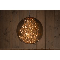 BAL SMOKEY 35CM/ 300LED CLASSIC WARM 8/16UUR TIMER INDOOR/OUTDOOR - Anna's Collection