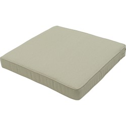 Madison - Loungekussen 60x60 - Beige - Beige Recycled Canvas