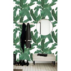 Zelfklevend behang Jungle Bananenblad groen 122zx244 cm