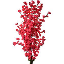 Clayre & Eef Kunstbloem 100 cm Roze Kunststof