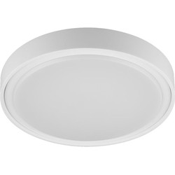 QIJO plafonnier rond wit SMD LED 1550Lm 15W IP65