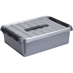 Sunware Opbergbox - 10 liter - 40 x 30 x 11 cm - kunststof - Opbergbox