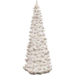 PTMD Kerstversiering Boom Talor - 14x14x30 cm - Polyester - Goud